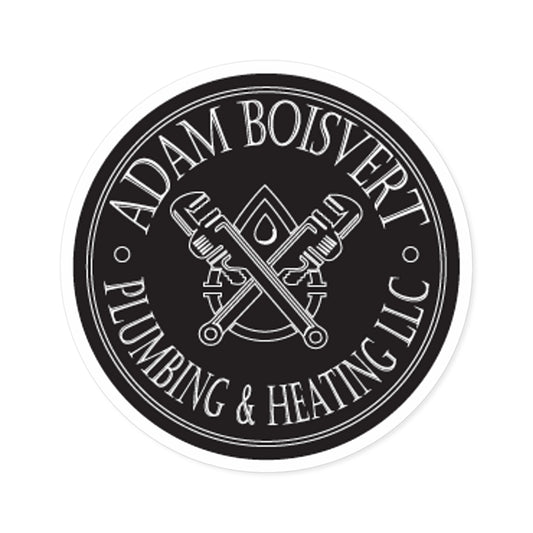 Boisvert Plumbing Round Stickers, Indoor\Outdoor