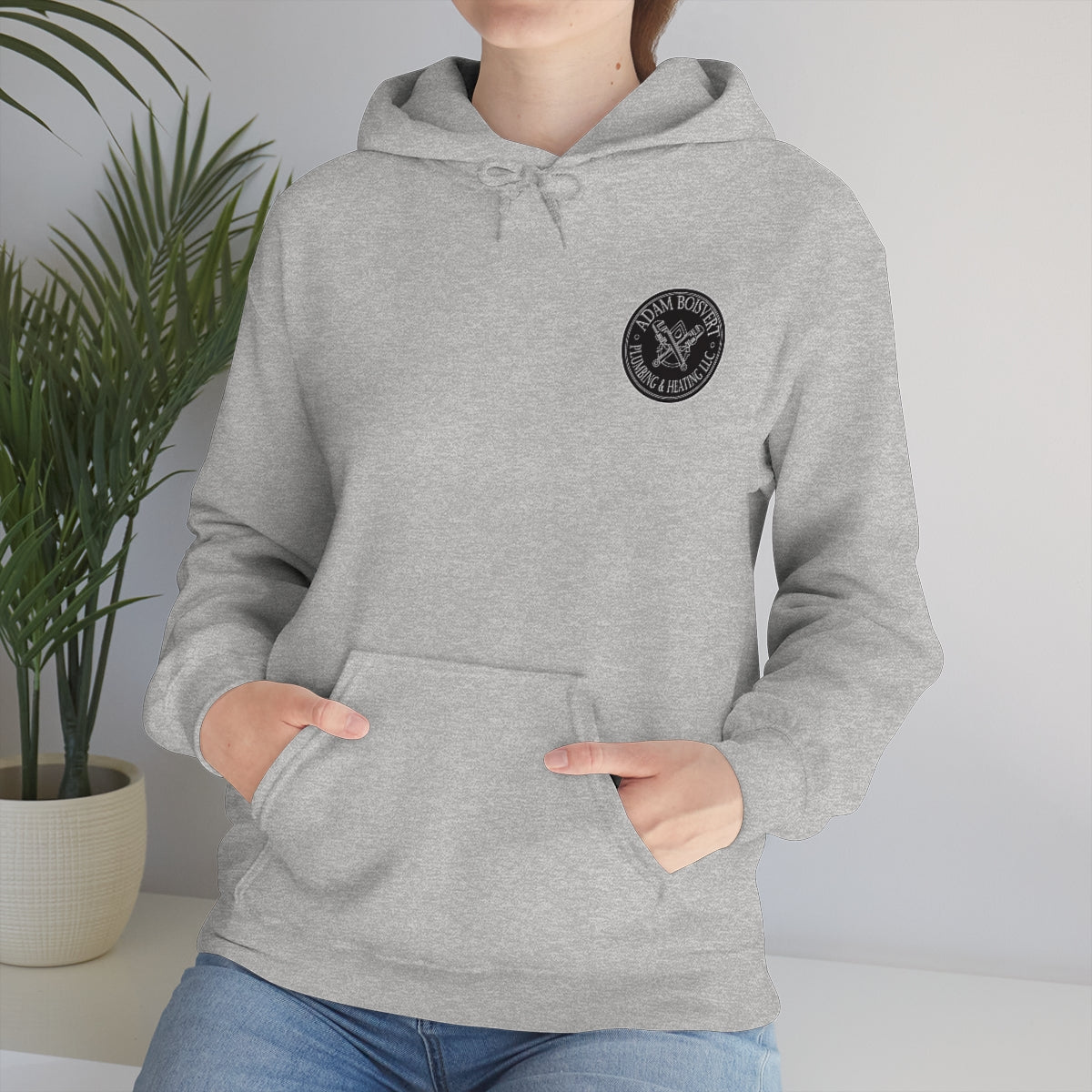 Boisvert Plumbing Logo Hoodie