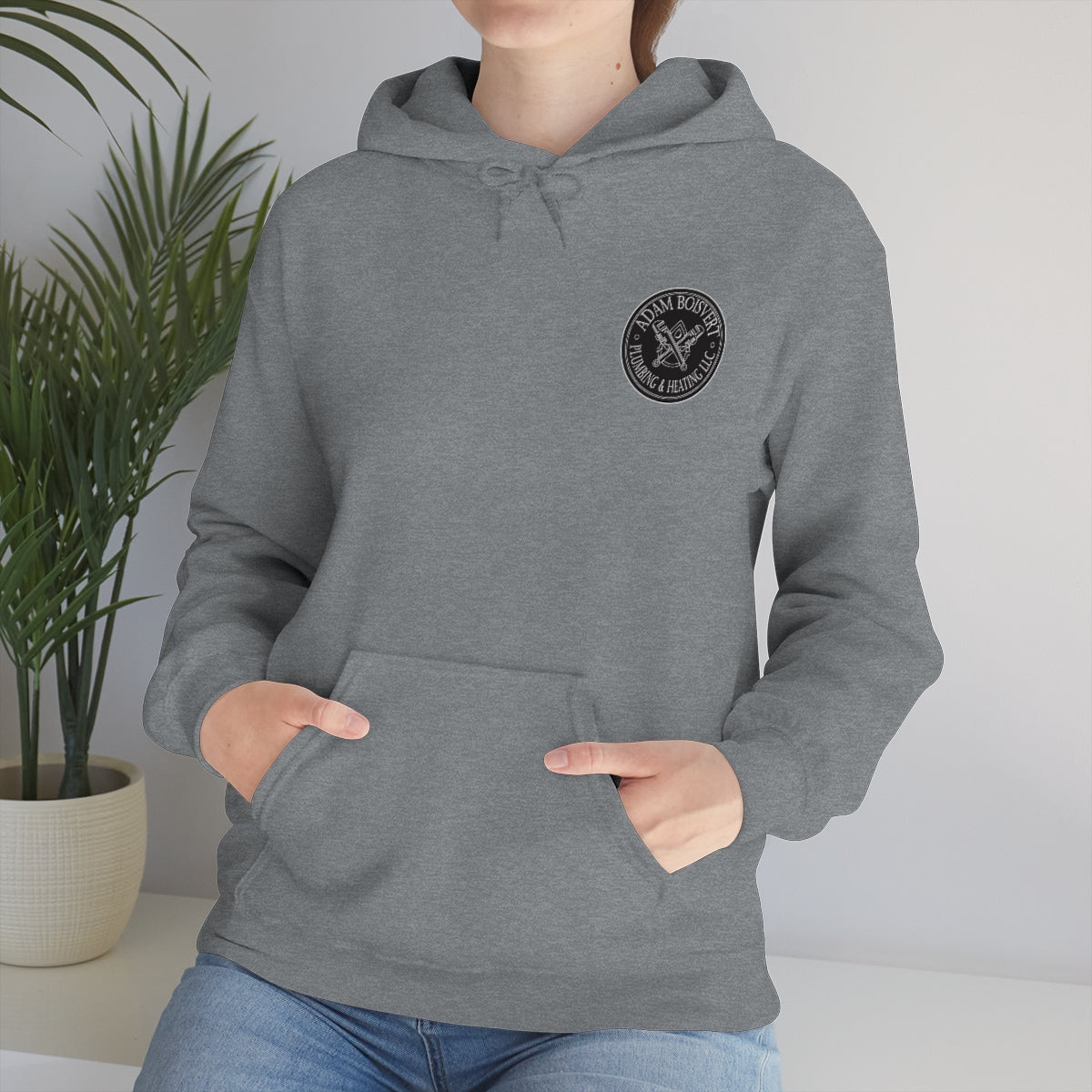 Boisvert Plumbing Logo Hoodie