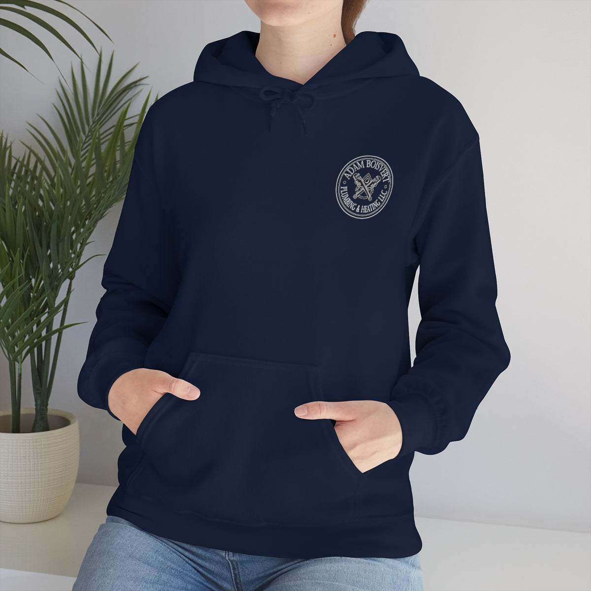 Boisvert Plumbing Logo Hoodie