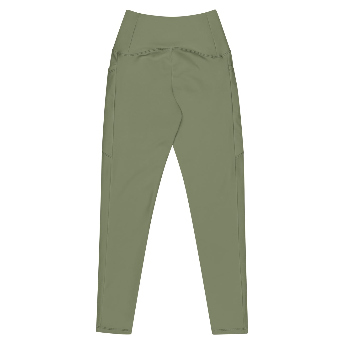 Military Green Leggings with pockets