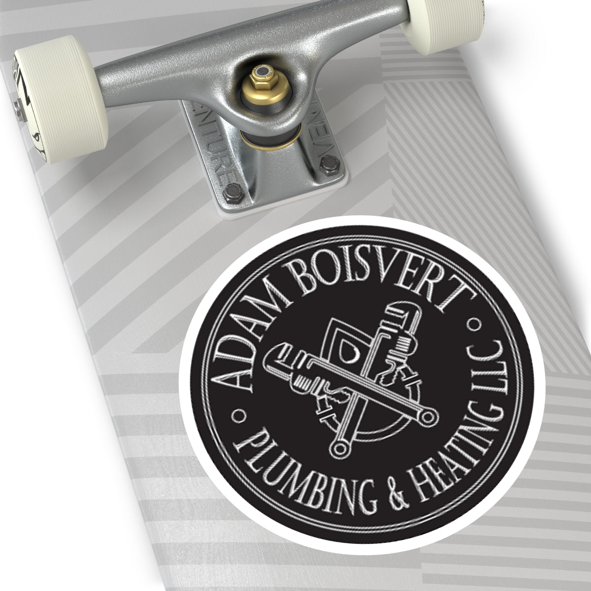 Boisvert Plumbing Round Stickers, Indoor\Outdoor