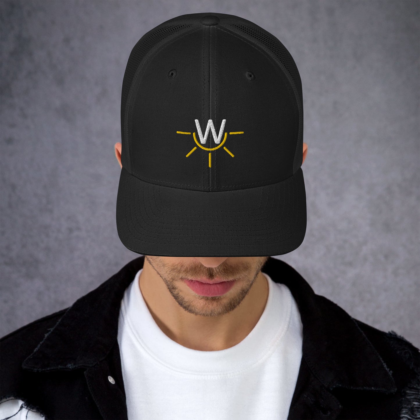 Western Dirt Work Trucker Cap