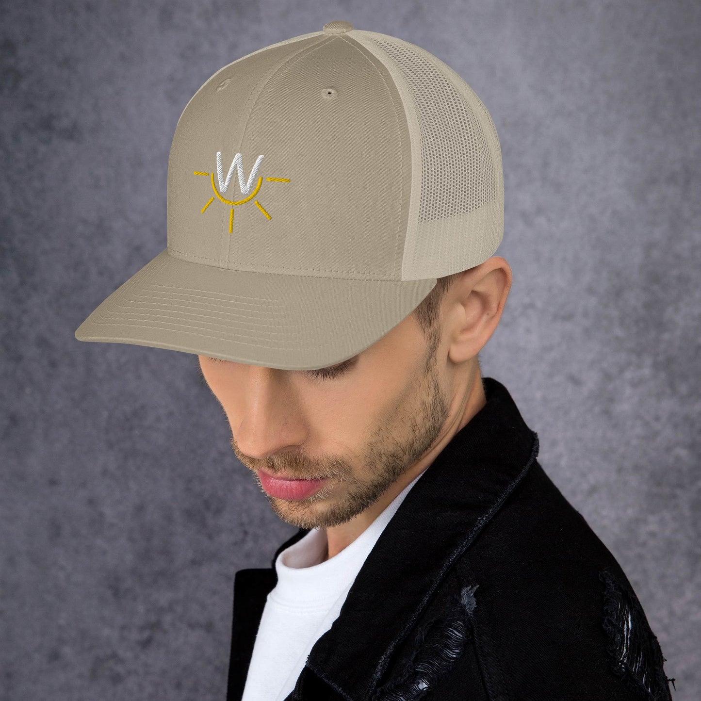 Western Dirt Work Trucker Cap