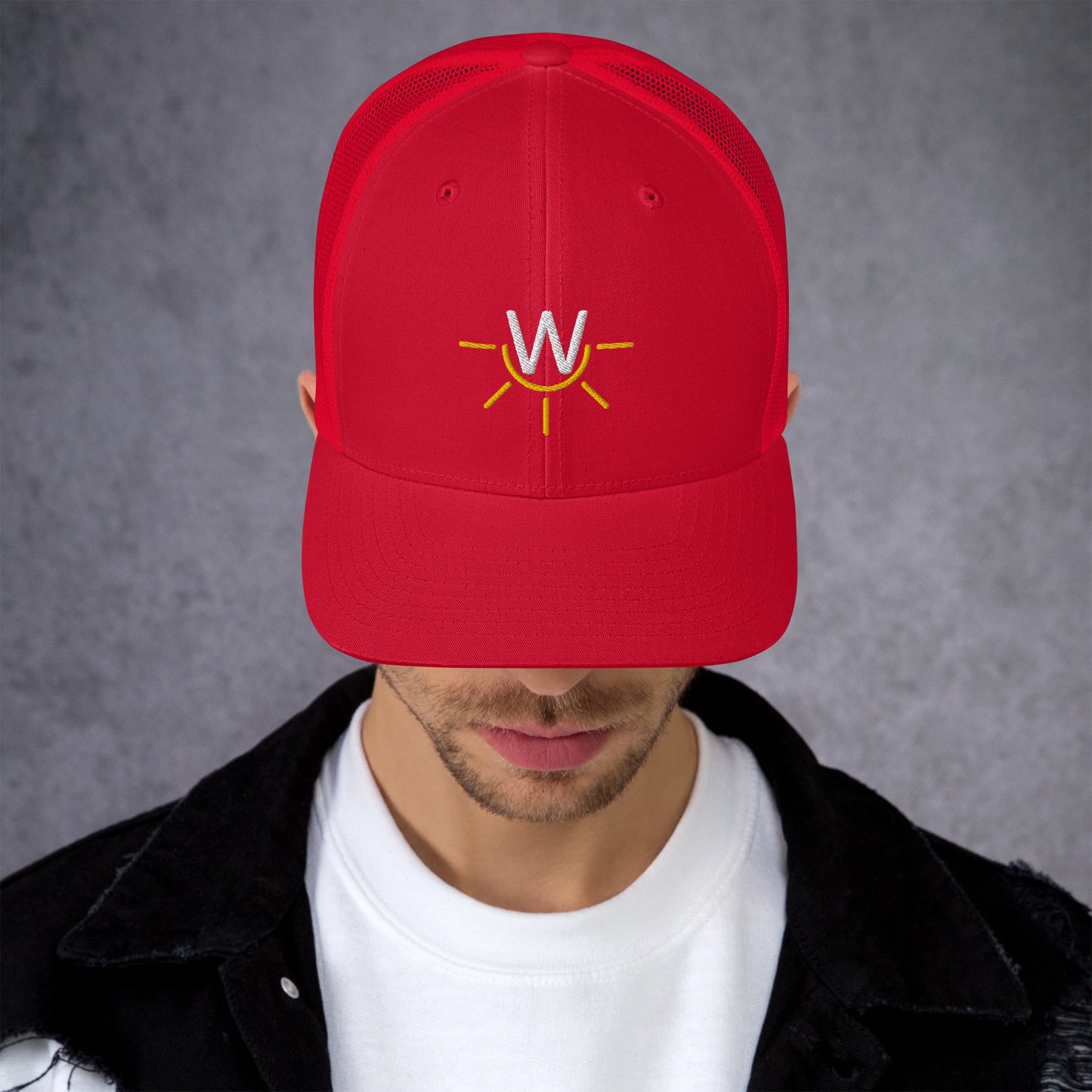 Western Dirt Work Trucker Cap