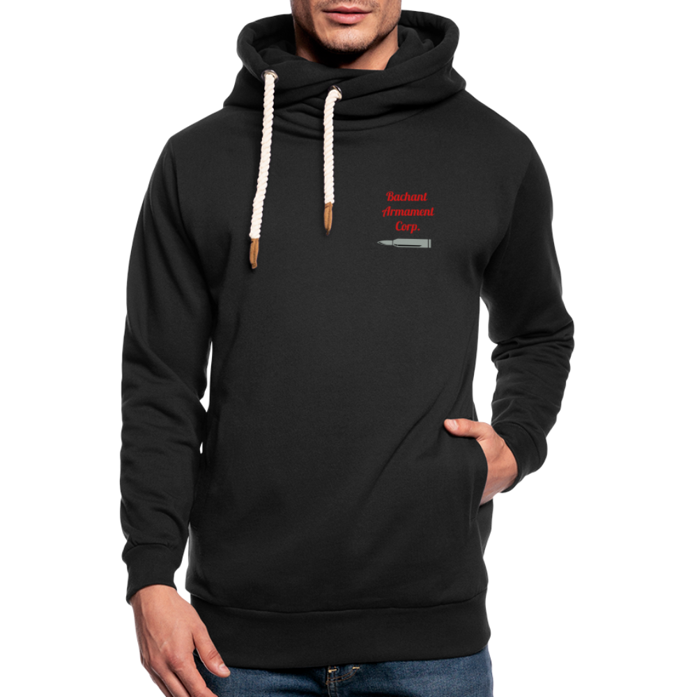 BAC Shawl Collar Hoodie - black