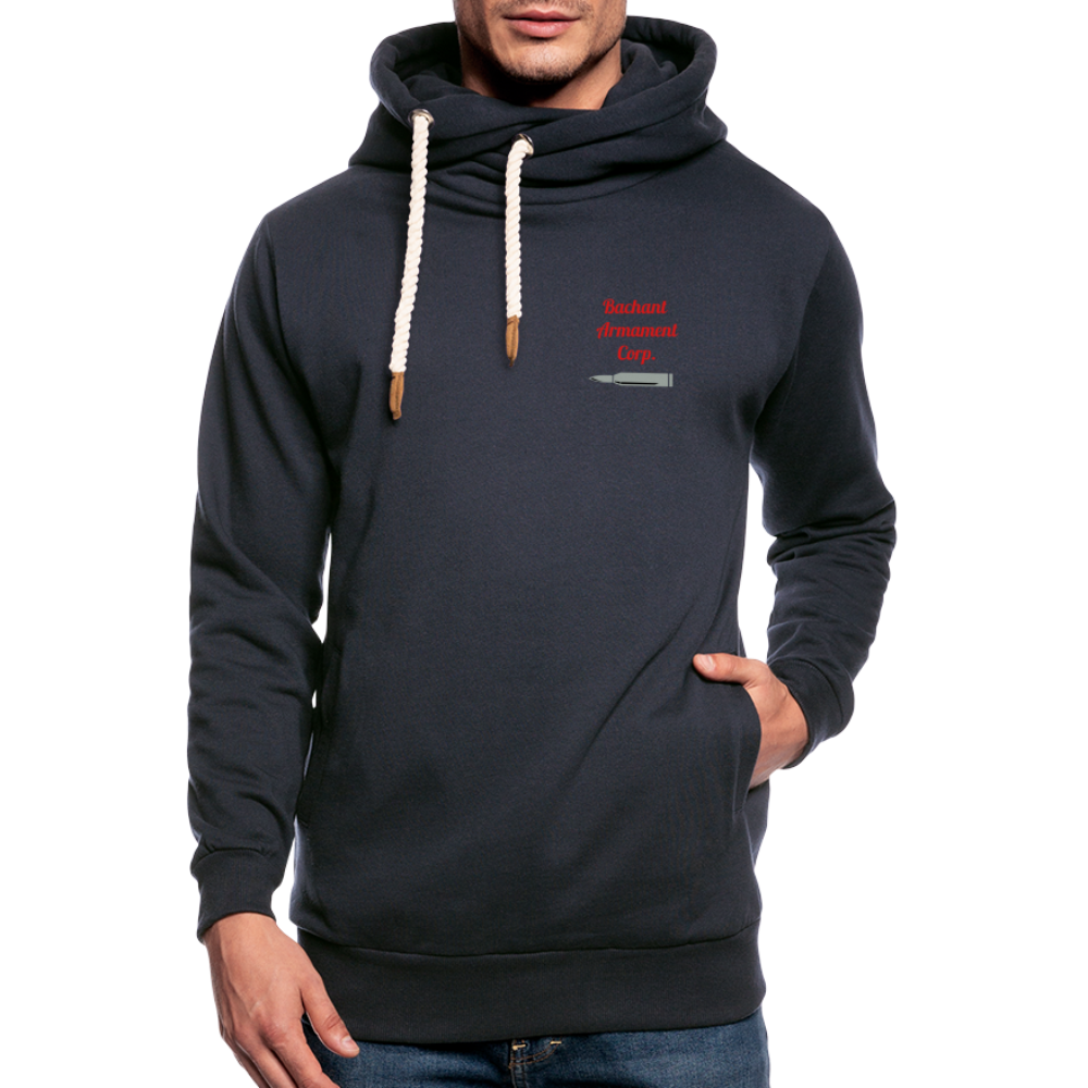 BAC Shawl Collar Hoodie - navy