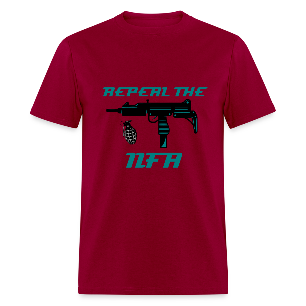 Repeal the NFA T Shirt - dark red