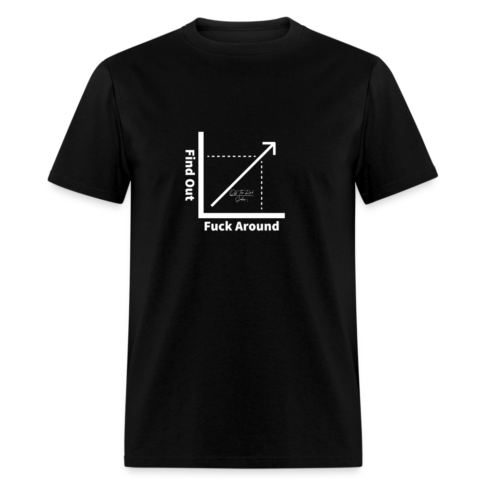 F*ck Around & Find Out T Shirt - black