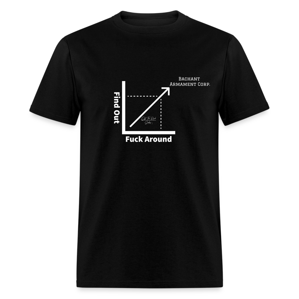 BAC F*ck Around & Find Out T Shirt - black