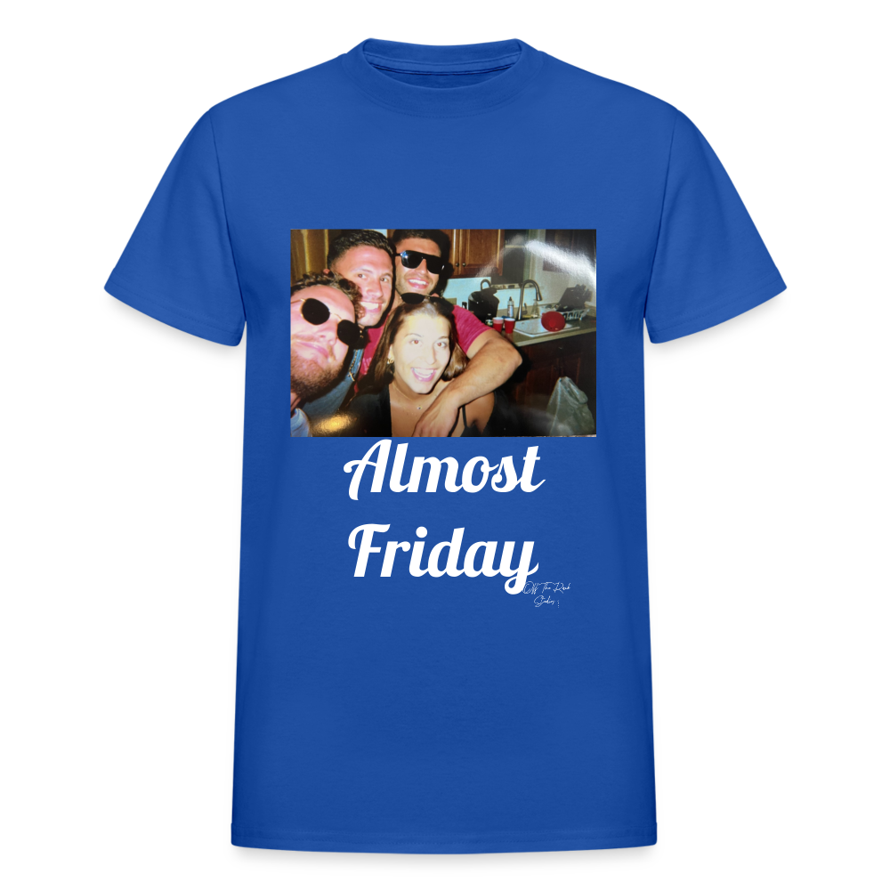 Almost Friday - royal blue