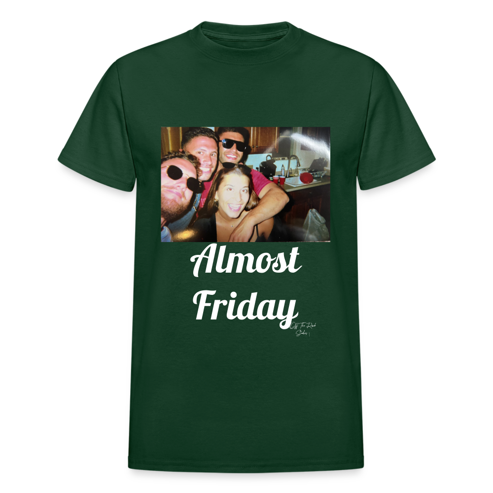 Almost Friday - forest green