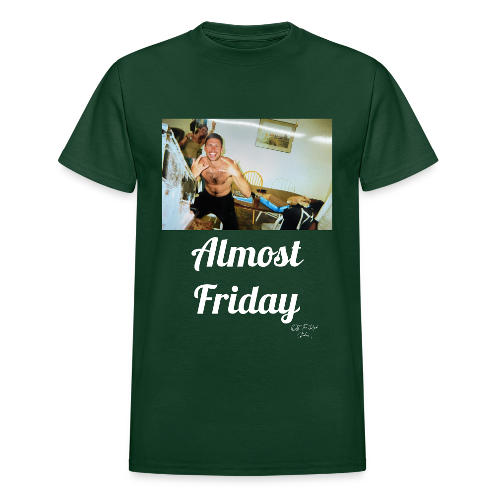 Almost Friday - forest green