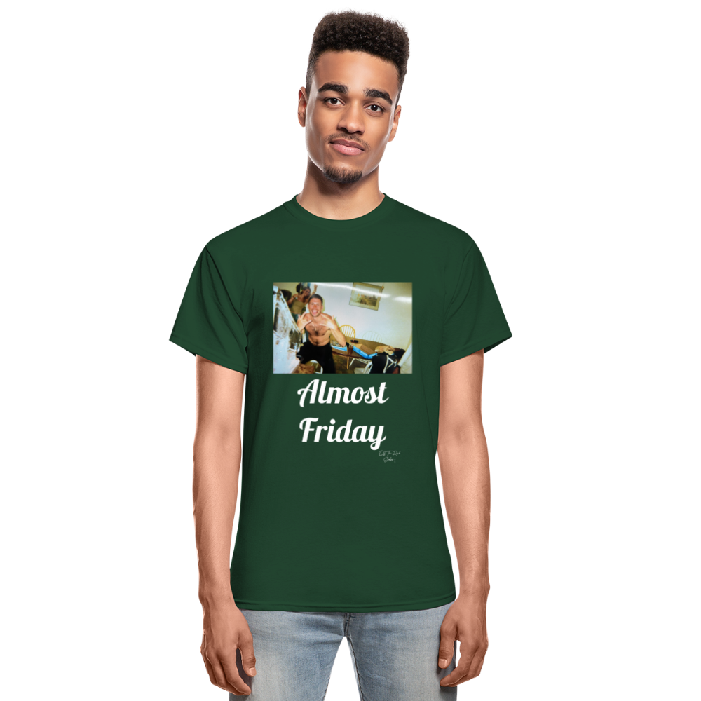 Almost Friday - forest green