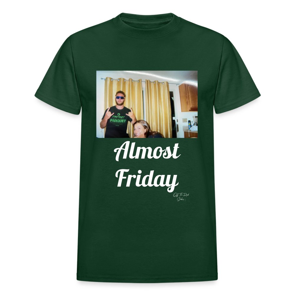 Almost Friday - forest green