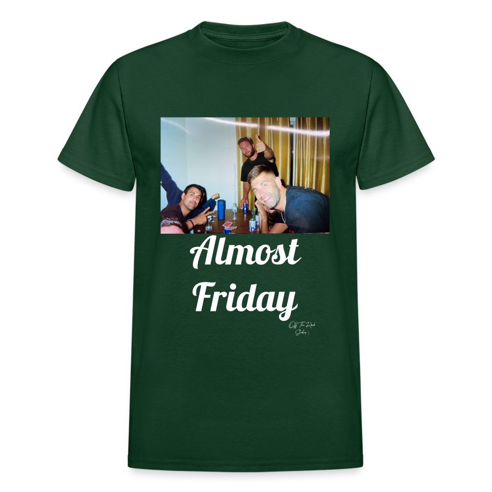 Almost Friday - forest green