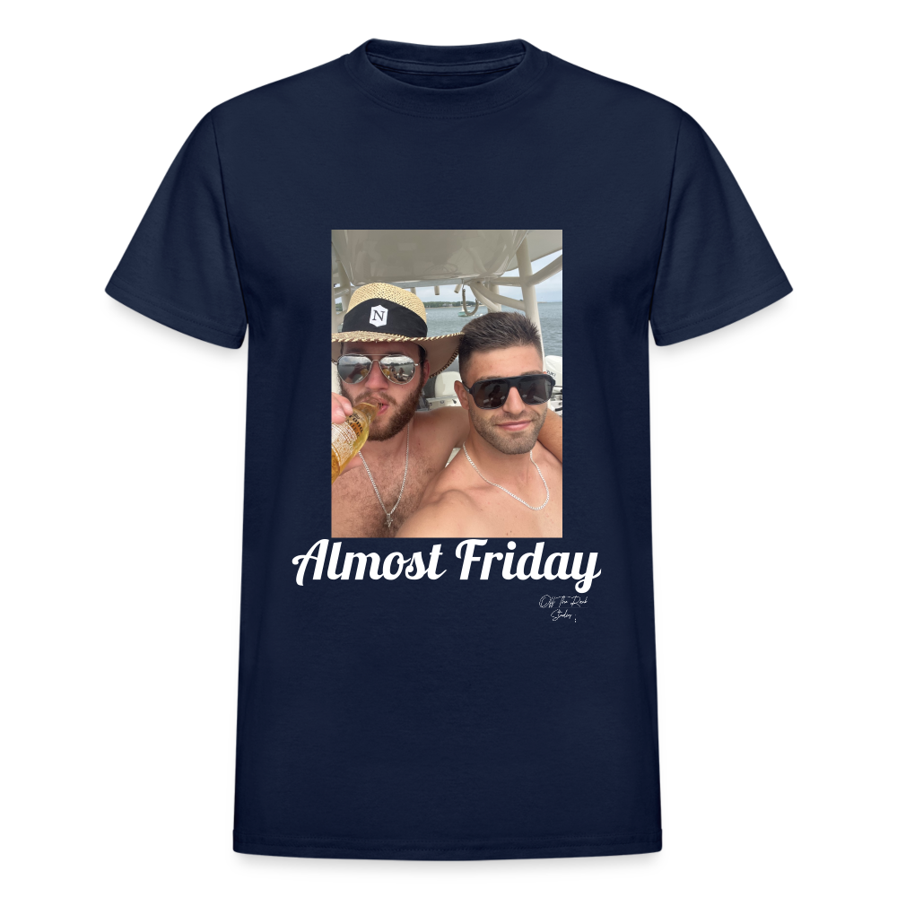 Almost Friday - navy