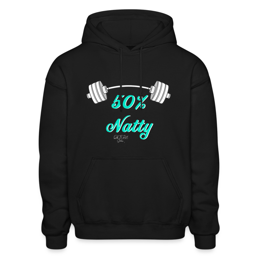 50% Natty Hoodie - black