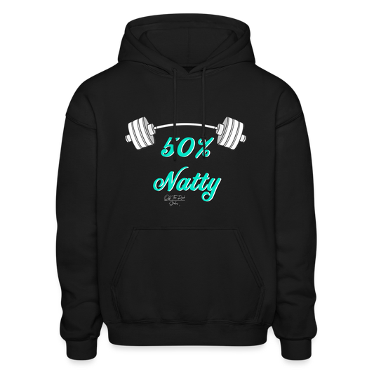 50% Natty Hoodie - black