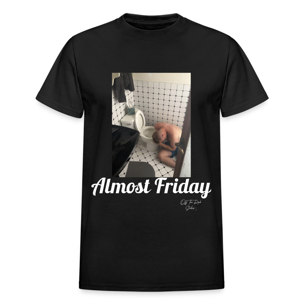 Almost Friday Mid Day Nap - black