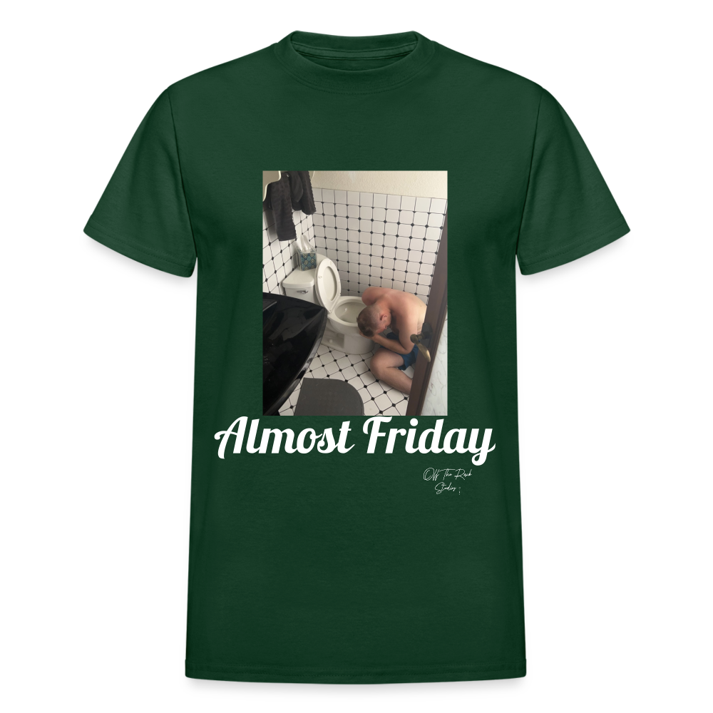 Almost Friday Mid Day Nap - forest green