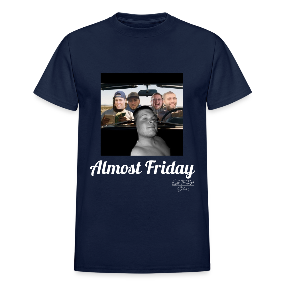 Almost Friday - navy