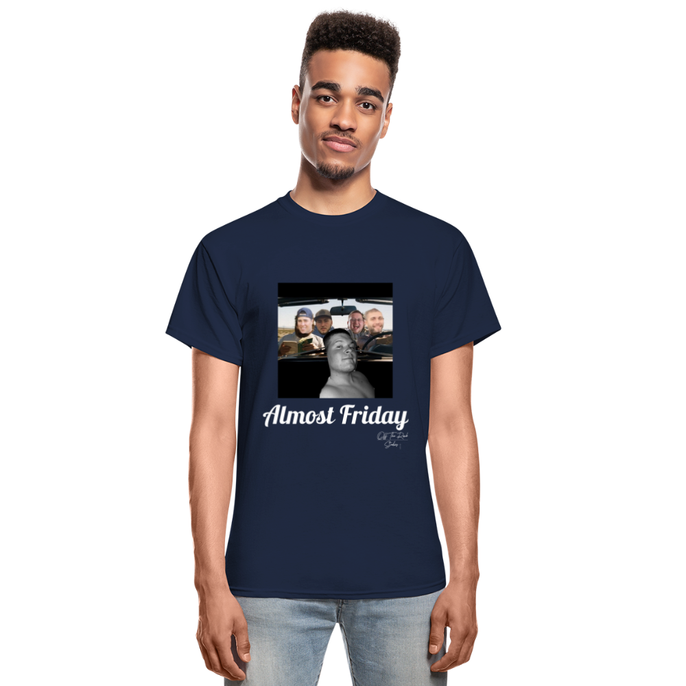 Almost Friday - navy