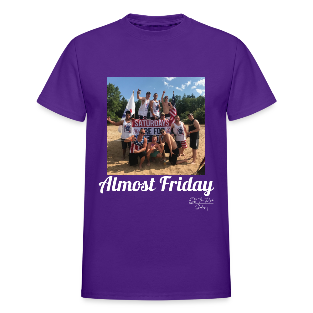 Satardays For The Boys Almost Friday - purple