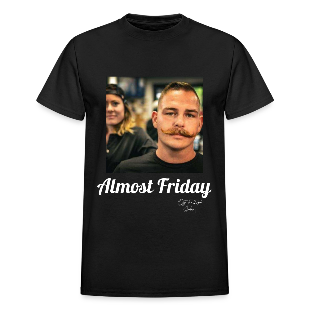 Almost Friday The Mustache - black