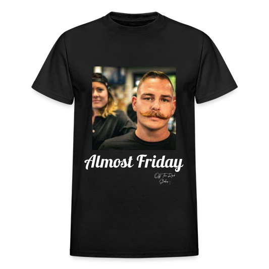 Almost Friday The Mustache - black