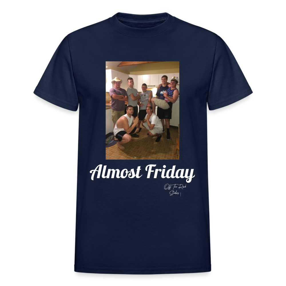 Almost Friday - navy