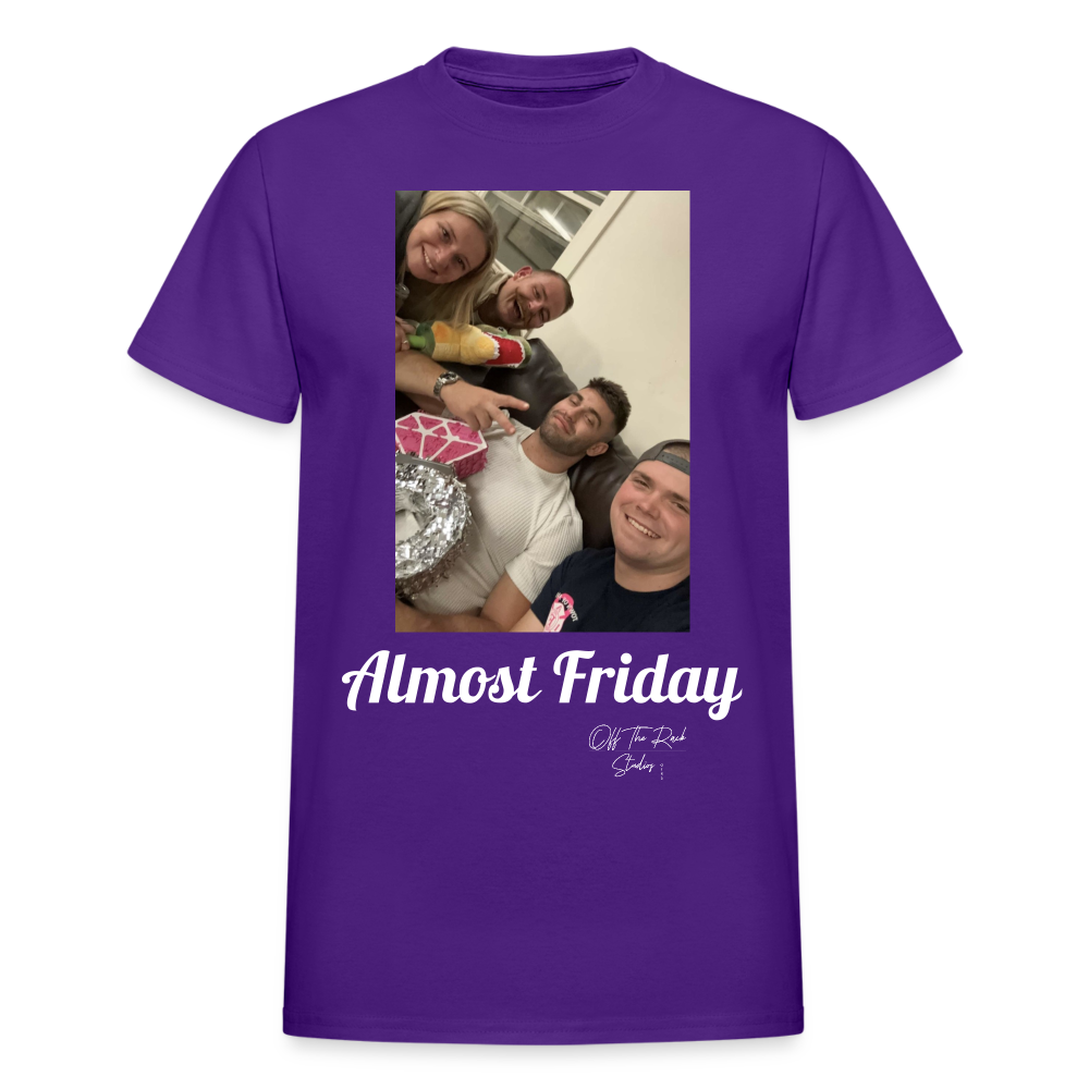 Almost Friday - purple