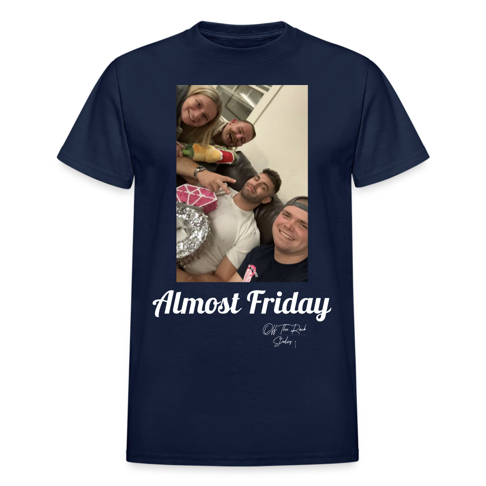 Almost Friday - navy