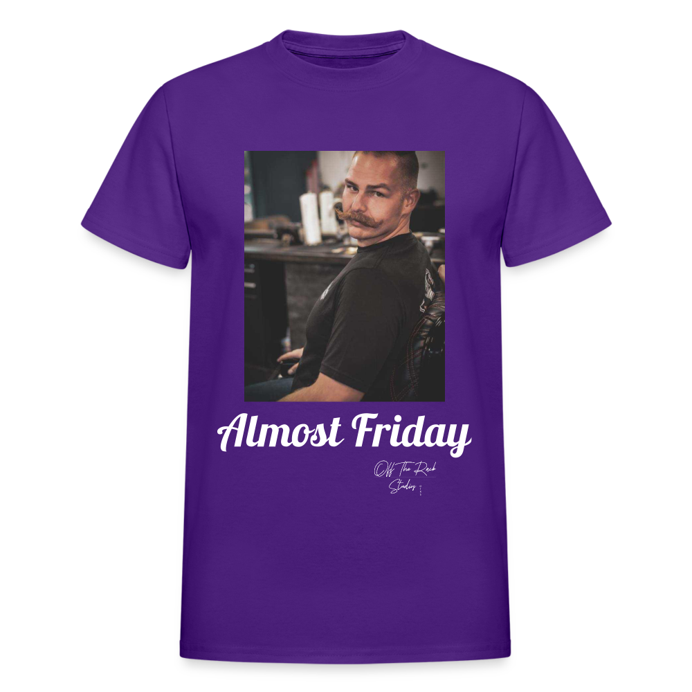 Almost Friday The Mustache 2 - purple