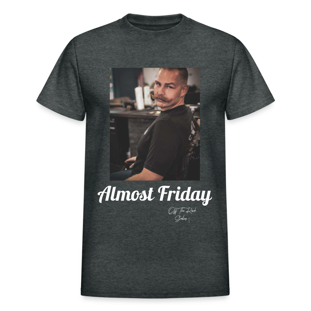 Almost Friday The Mustache 2 - deep heather