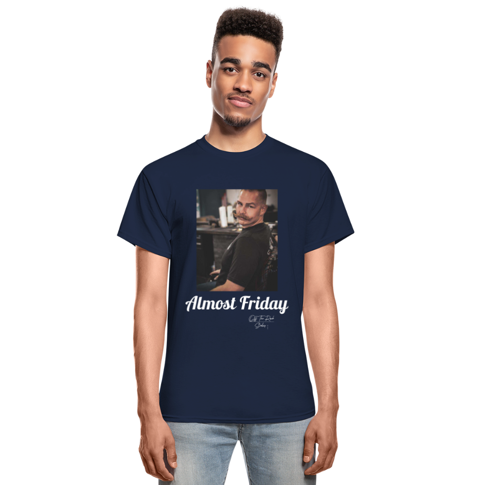 Almost Friday The Mustache 2 - navy