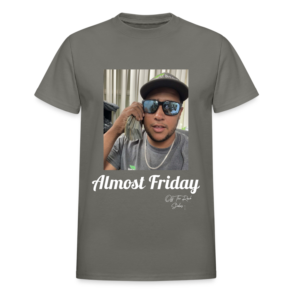 Almost Friday Cash Money - charcoal