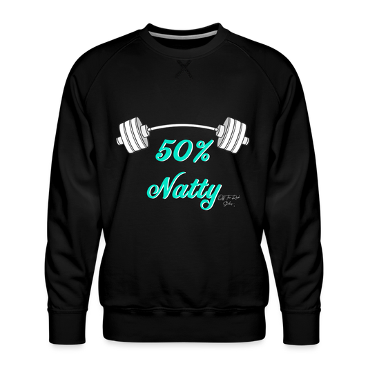 Half Natty Crew Neck - black