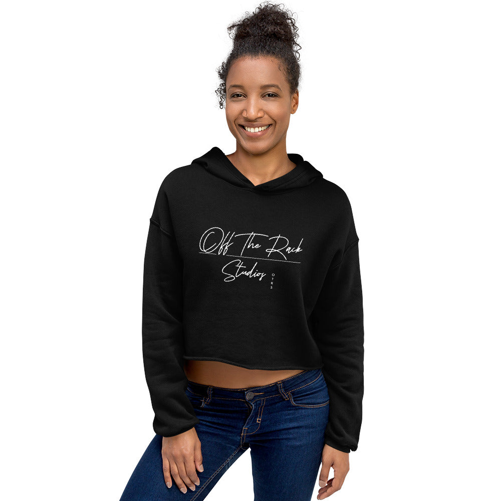 Off The Rack Logo Crop Hoodie