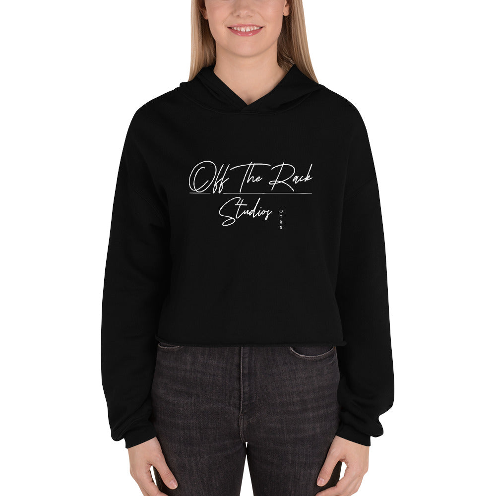 Off The Rack Logo Crop Hoodie